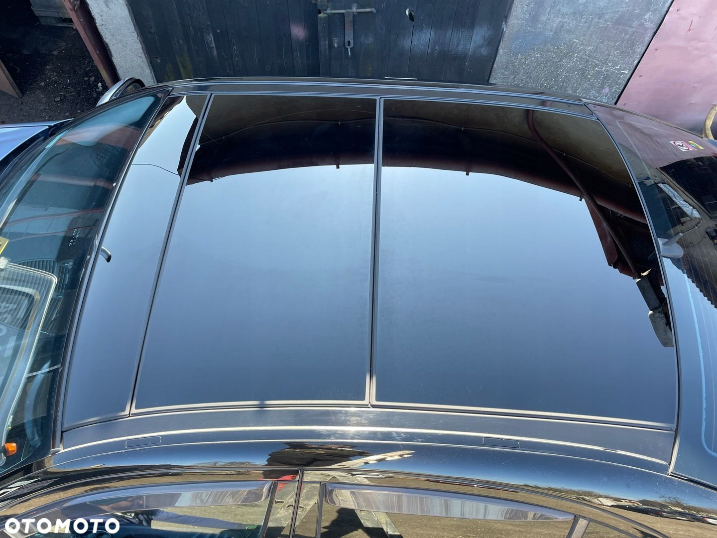 Dach szklany panorama solar podsufitka lampki Mercedes W211 SEDAN KPL BDB - 4