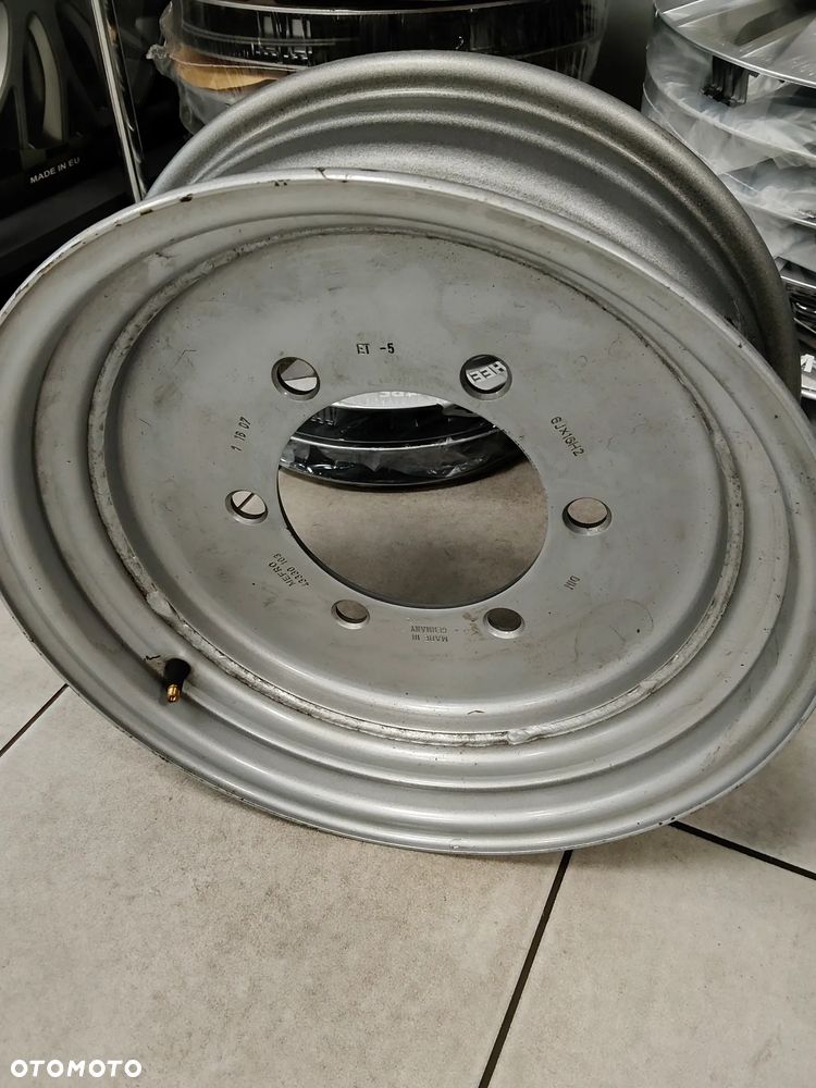 FELGA STALOWA PRZYCZEPA 6Jx16 6x205 ET -5 - 1