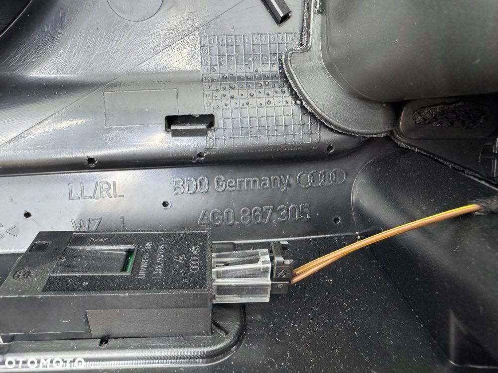 boczek drzwi tylnych prawych audi a6 c7 4g0867305 - 4