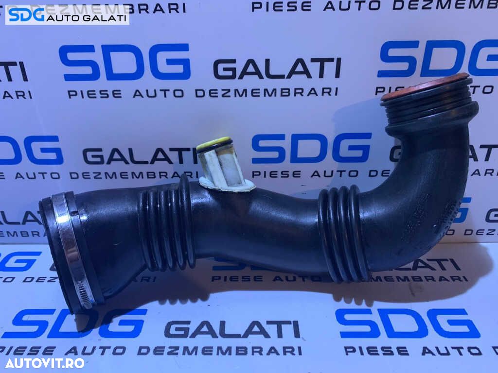 Conducta Teava Admisie Turbina Turbosuflanta Citroen Berlingo 1.6 HDI 2004 - 2008 Cod 9687883780 - 1