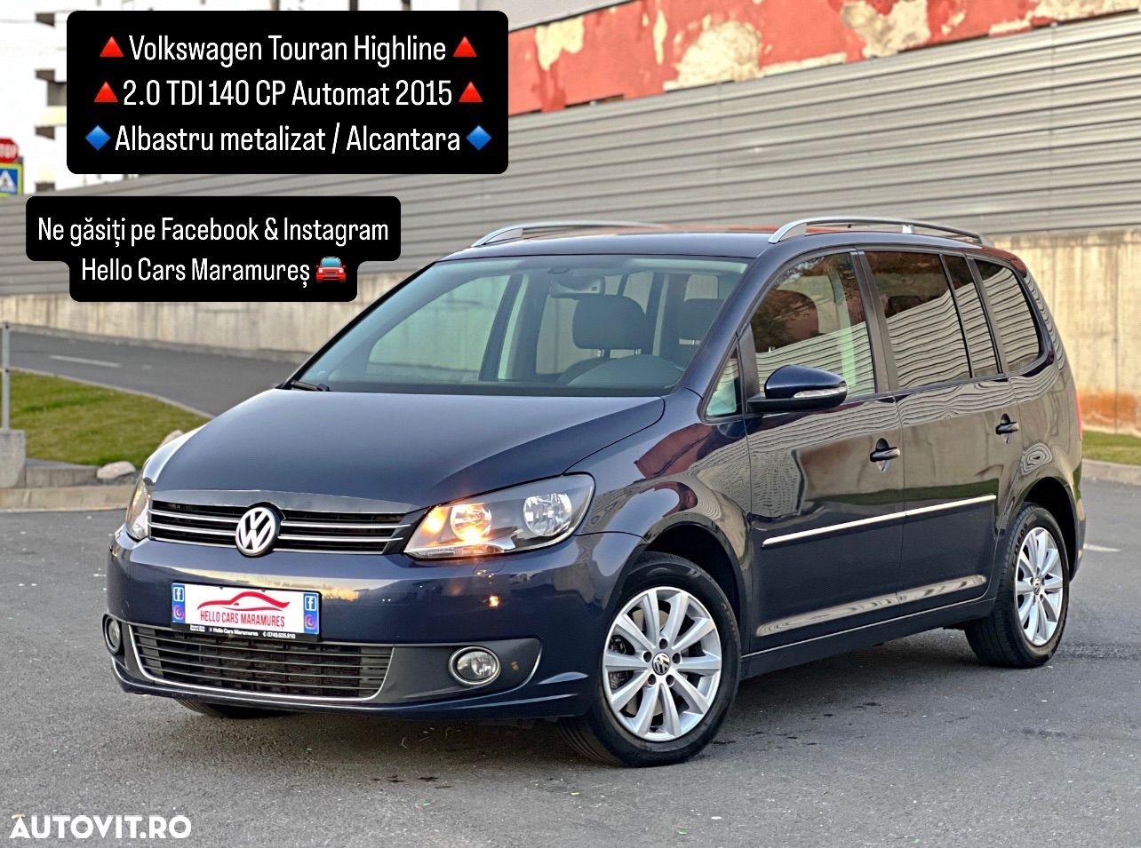 Volkswagen Touran 2.0 TDI DPF BlueMotion Technology DSG Highline - 1