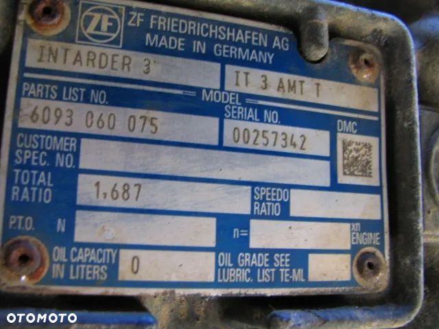 Skrzynia biegów z retarderem 12AS2331TD // MAN TGX TGS EURO6 - 3