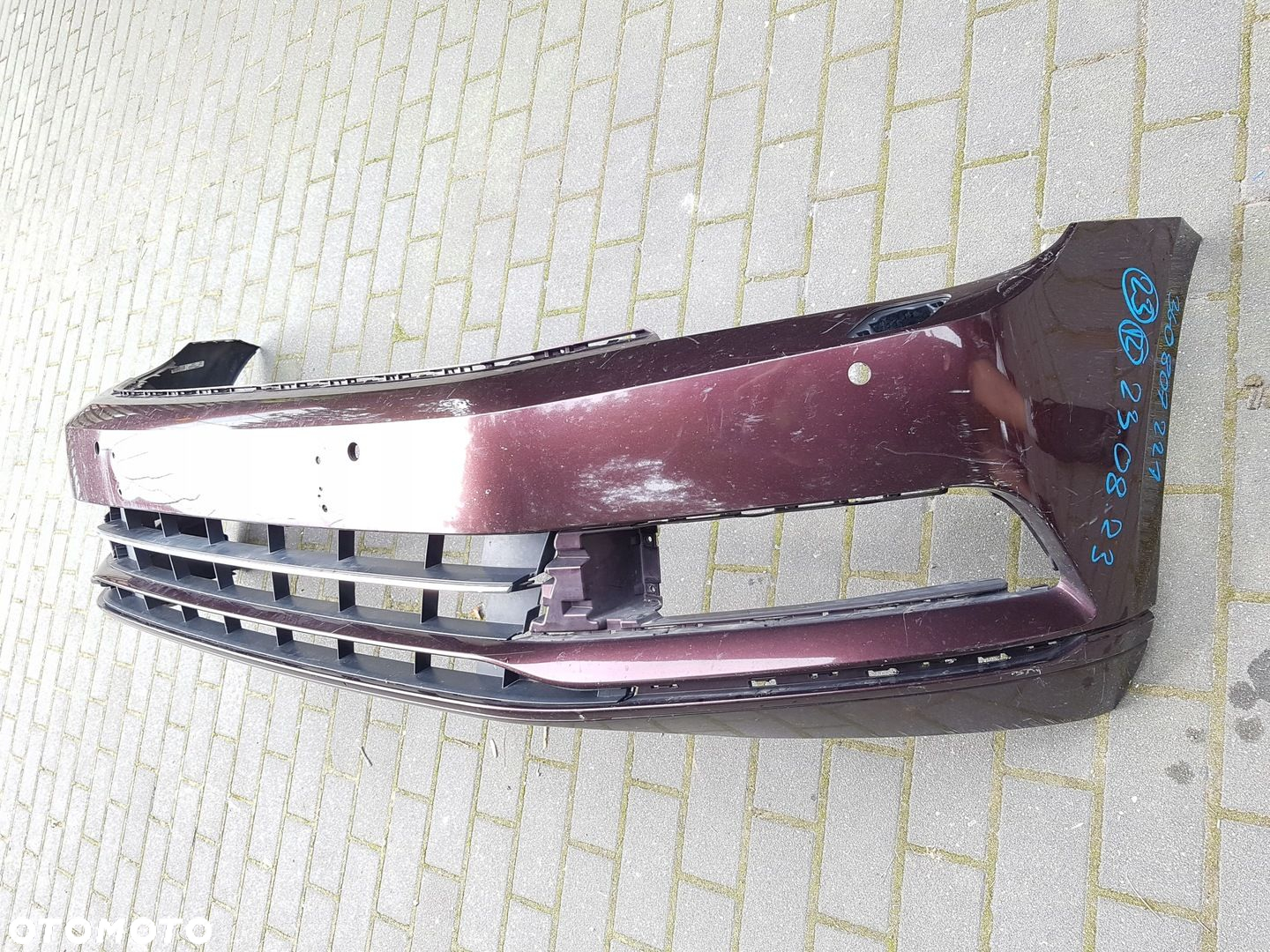 VW PASSAT B8 zderzak przód 3G0807221 - 4