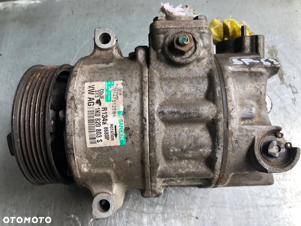 SP-24. Kompresor Sprężarka Klimatyzacji 6PK 1K0820803S Volkswagen Seat Audi Skoda 1.9 2.0 TDI -Wysyłka - 13
