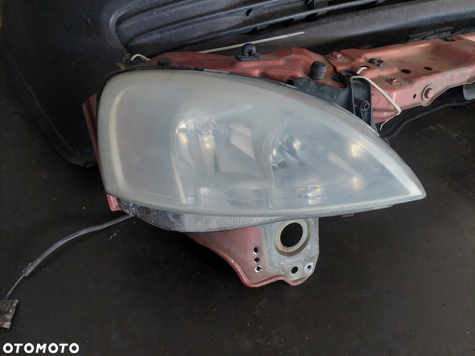 KOMPLETNY PRZÓD MASKA ZDERZAK LAMPY BELKA OPEL CORSA C Z591 - 5