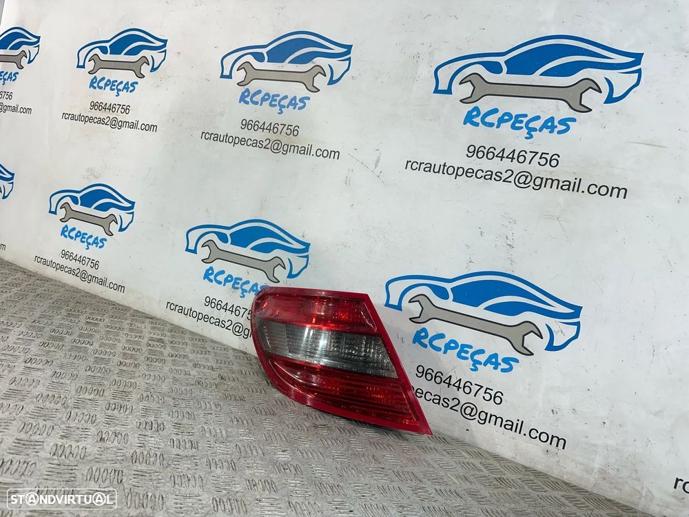 .Farolins Tras Traseiros Esquerdo Direito Originais Mercedes Benz Classe C W204 Sedan 2048203064R 2048202964L 2006 - 2014 - 14