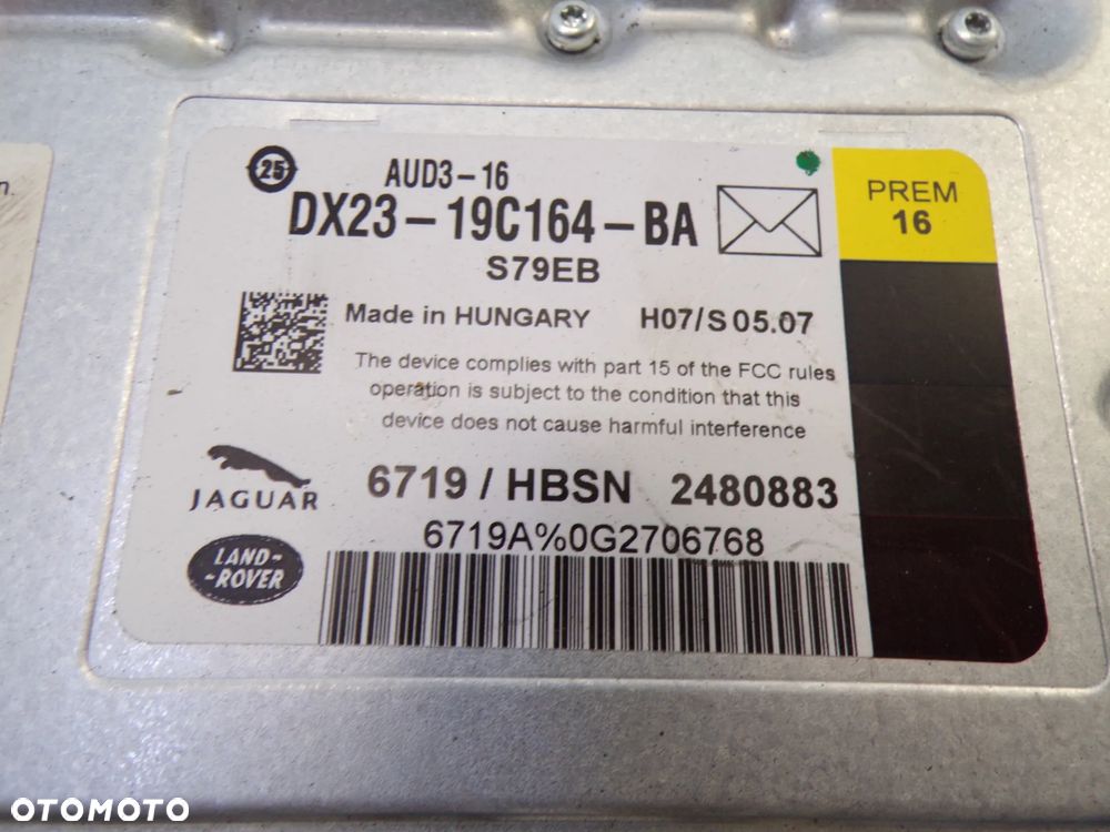 WZMACNIACZ AUDIO LAND ROVER RANGE ROVER SPORT DX23-19C164-BA - 2