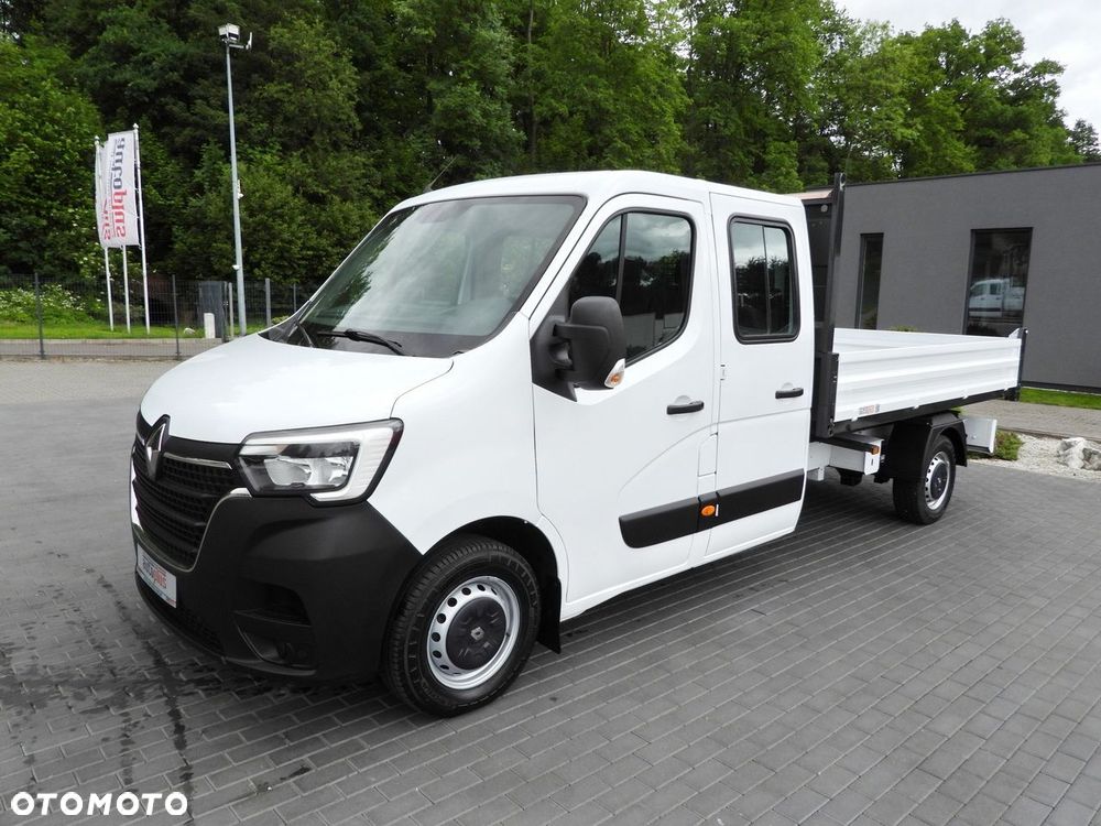Renault MASTER WYWROTKA PODWÓJNA KABINA DOKA 6 MIEJSC TEMPOMAT NAWIGACJA LEDY KLIMATYZACJA  145KM - 7