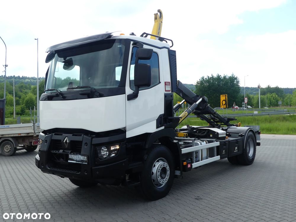 Renault C380 / HAKOWIEC PALFINGER 15t / RETARDER / IDEALNY STAN / - 1