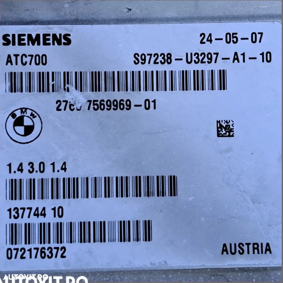 Unitate de control modul cutie de transfer bmw E70+LCI E71 E72 - 3