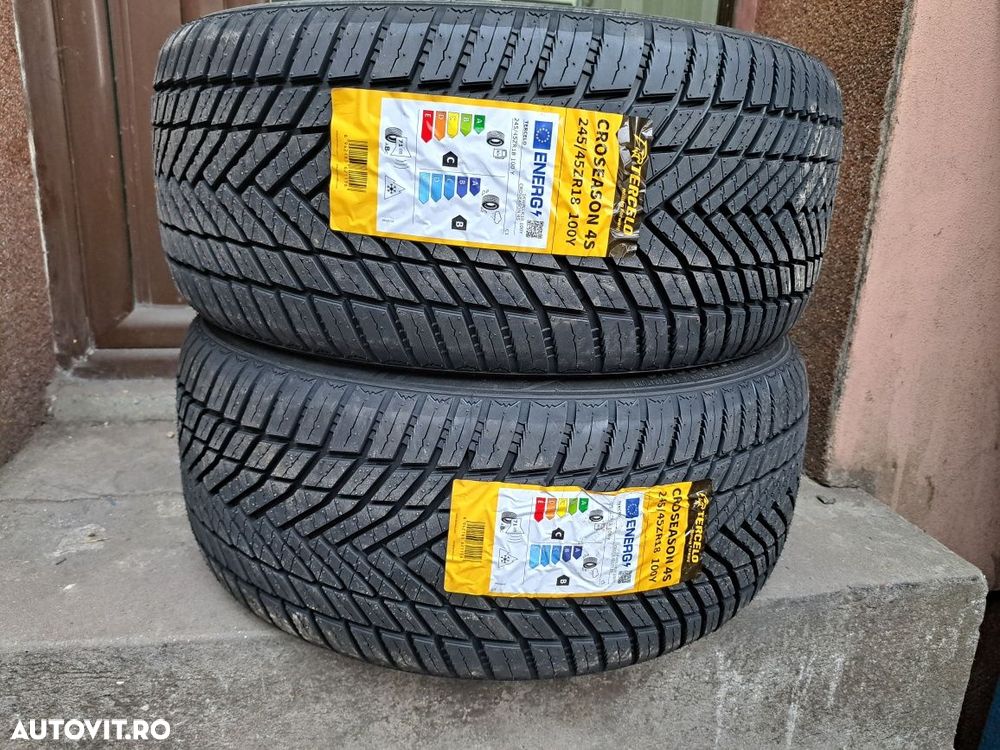 2 anvelope 245/45 R18 Tercelo , allseason Noi! - 1