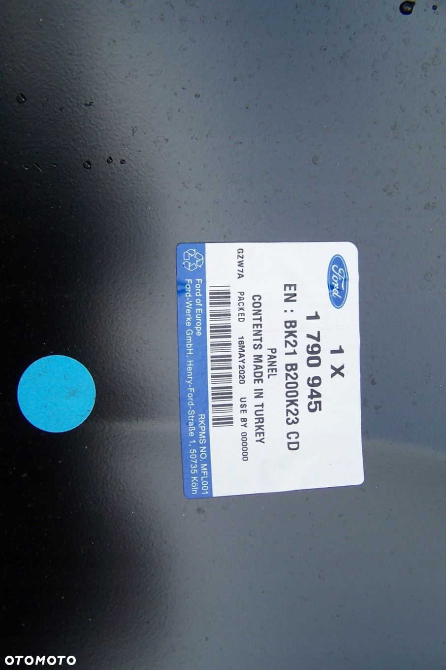Ford Transit Custom bok dach BK21-B200K23-CD - 4