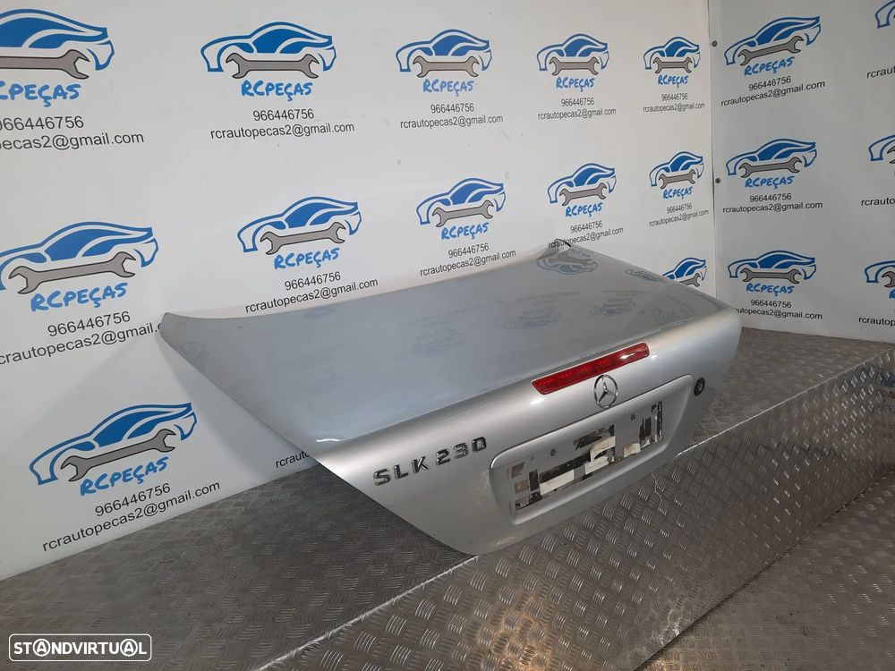 .PORTA TAMPA MALA MERCEDES SLK R170 PUXADOR 3º STOP - 3