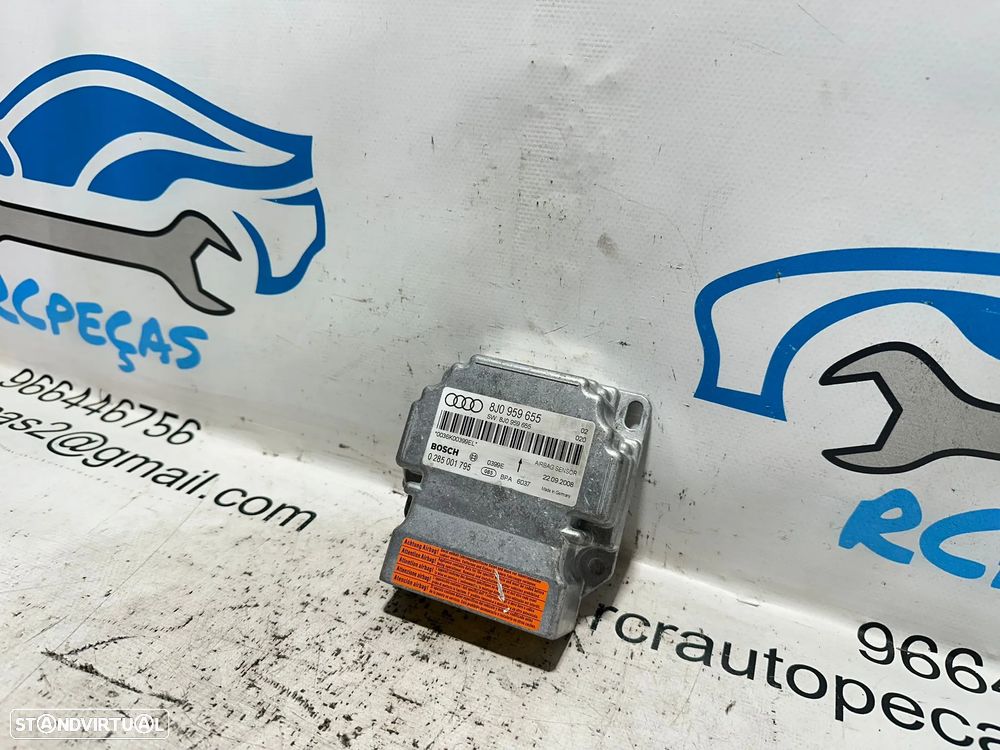 .Módulo Centralina Airbag SRS Original VW Volkswagen Audi TT 8J 8J0959655 2006 - 2014 - 4