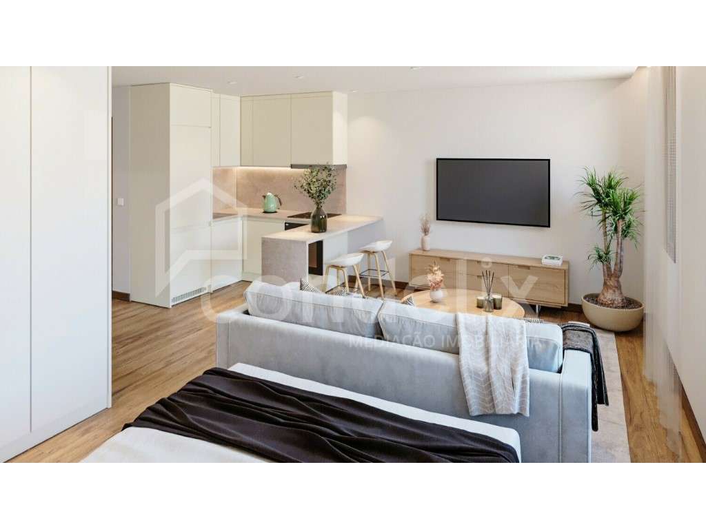 Apartamento T0 em Matosinhos - Grande imagem: 2/9