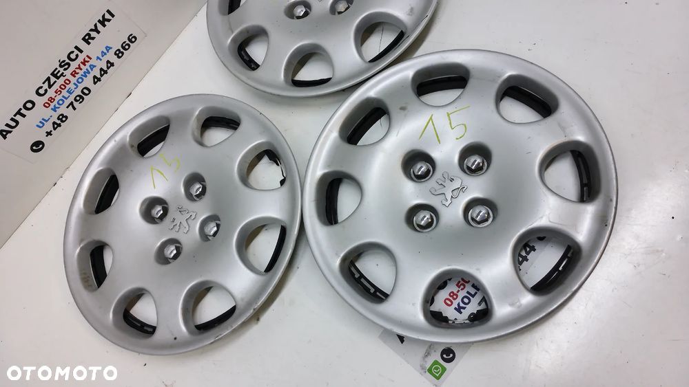 Peugeot Dekle Kołpaki 15 - 2