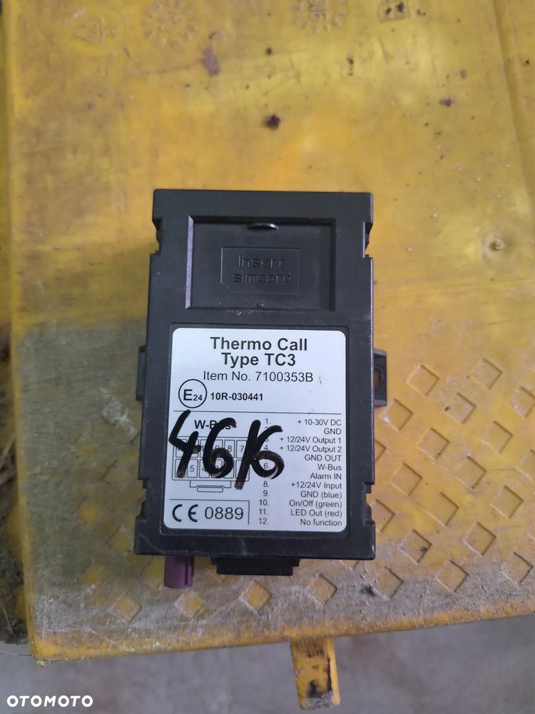 Sterownik Webasto Thermo Call Type TC3 7100353B   (46/6) - 6