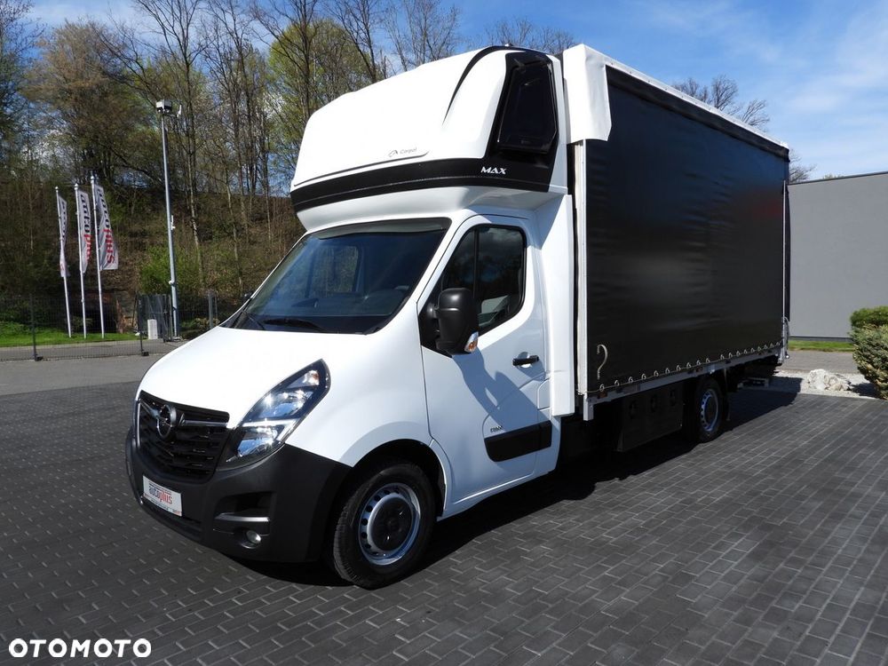 Opel MOVANO  PLANDEKA WINDA 9 PALET WEBASTO TEMPOMAT LEDY PNEUMATYKA KLIMATYZACJA  165KM - 7