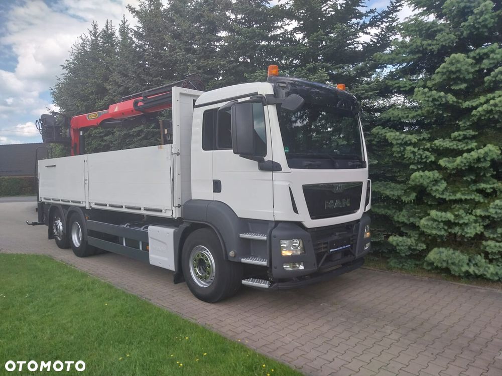 MAN TGS 26.400 z Palfinger PK 23001/ 3-oś skrętna - 13