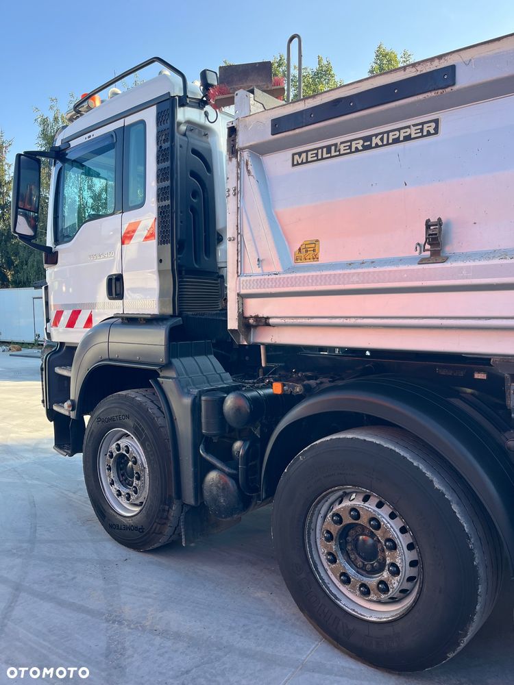 MAN Tgs 8x4 Hydroburta Model 35.460 Meiller Kipper Rok 2017 Doinwestowany Manual Import Niemcy (8x6 8x8 8x2 nie 6x6) Arocs Scania - 10