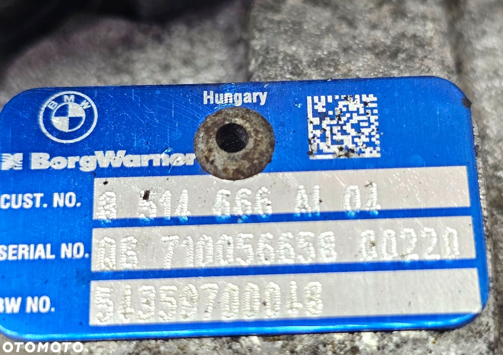 Bmw F20 F21 Turbosprężarka Turbo Nastawnik 114D 116D N47N Idealna 8514666 - 14