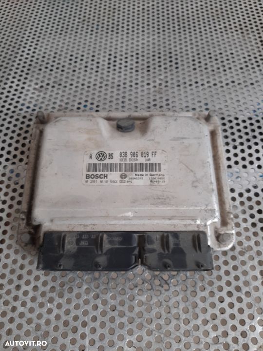 Calculator Motor Vw Seat Skoda 1.0 Tdi Pompe Diuze An 2001-2004 Golf Bora Octavia Leon Etc. - 1