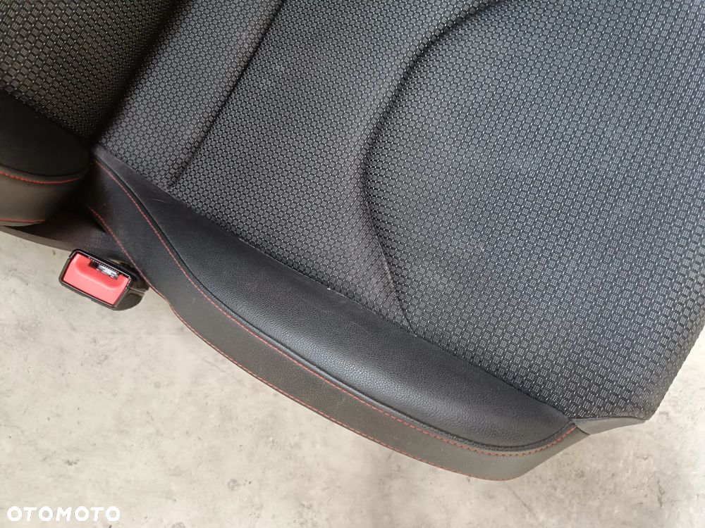 Fotel Kierowcy Lewy Seat Leon 3 III 5 Drzwi Przedni Przód Skóra FR - 10