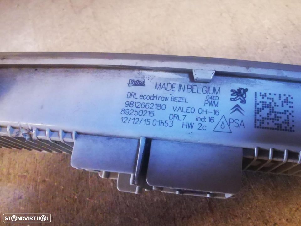PEUGEOT 308 II FAROL DIURNO LED DIREITO - FF348 - 6