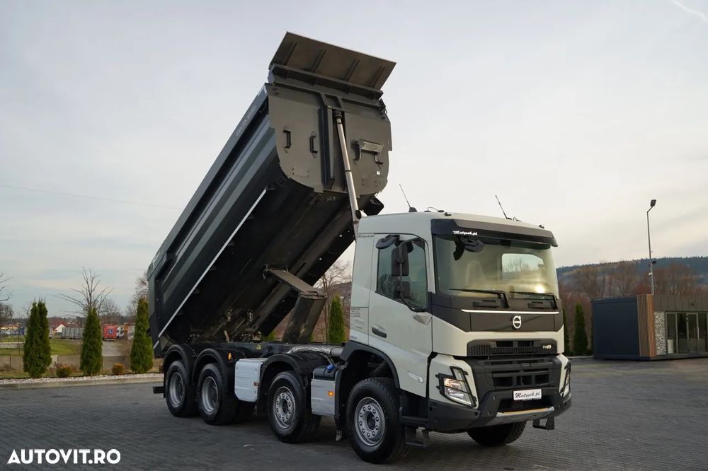 Volvo FMX 460 / 8x4 / BASCULATOR SPATE / MEILLER KIPPER / EURO 6 / - 6