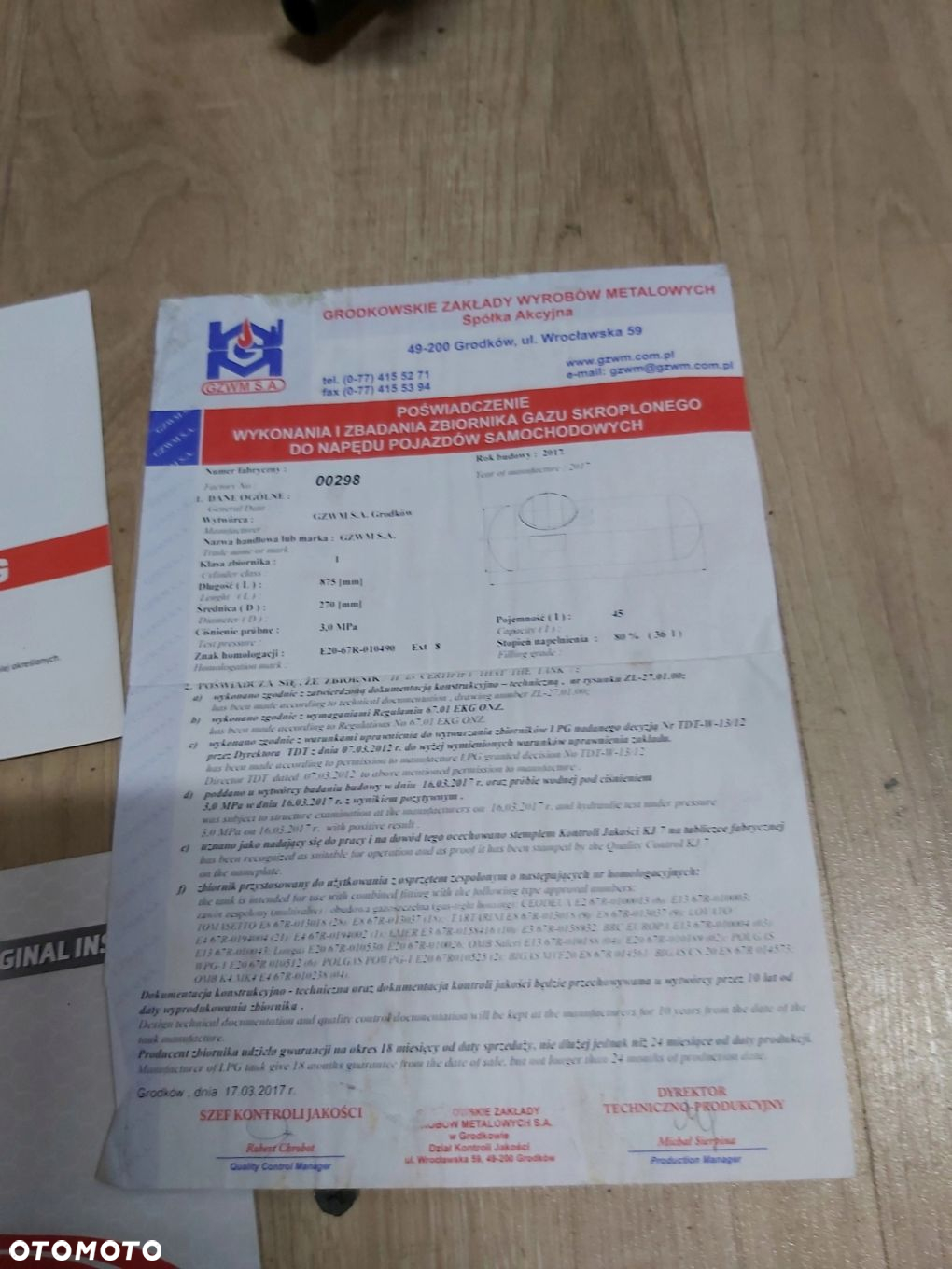 instalacja gazowa STAG 200 goFast Butla 45l Toyota Rav4 - 7