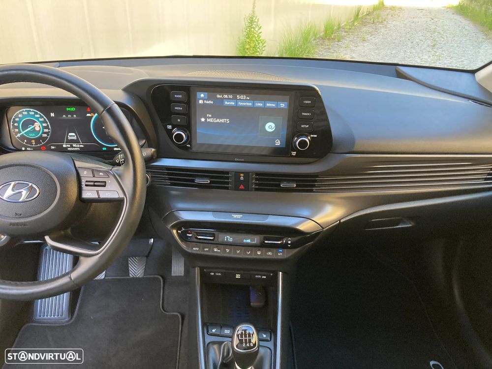 Hyundai i20 blue 1.0 T-GDI Style - 20