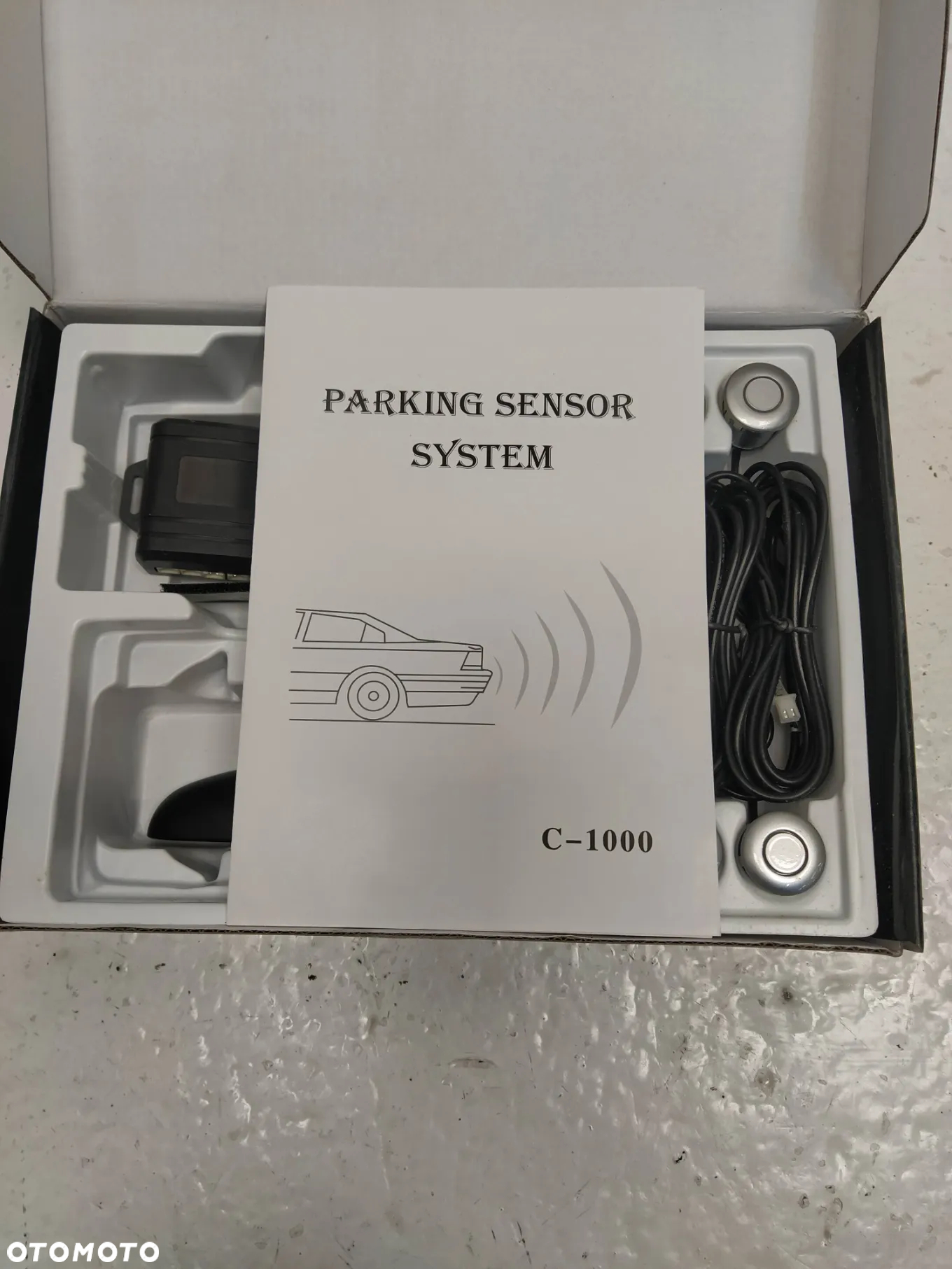 LONBRES UNIWERSALNY PARKING SENSOR SYSTEM CZUJNIKI PARKOWANIA COFANIA PDC ZESTAW NOWY - 5