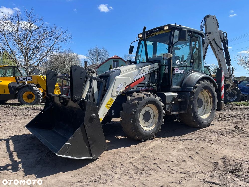 Terex Koparko Ładowarka Koparka Terex 860 SE, 2004 ROK, Szczęka Krokodyl, Widły do palet, Ramię z teleskopem_Cała w Oryginale Niemalowana_GOTOWA DO PRACY_BRUTTO! - 4
