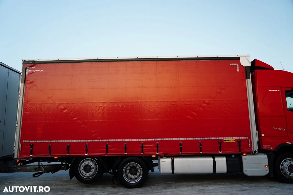 Volvo FH 460 / COMBINAT TANDEM / 120 M3 / TRANSPORT / I-SAVE / I-PARK COOL / PUNTE RIDICATĂ / PUNTE DIRECȚIE / CORTINĂ RANFORSATĂ - 17