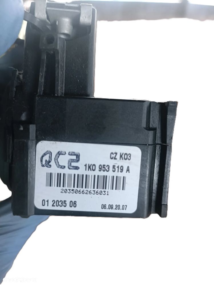 SEAT ALTEA XL 06-15 r. PRZEŁĄCZNIK KIERUNKÓW MANETKA 1K0953513A WYCIERACZEK 1K0953519A + - 4