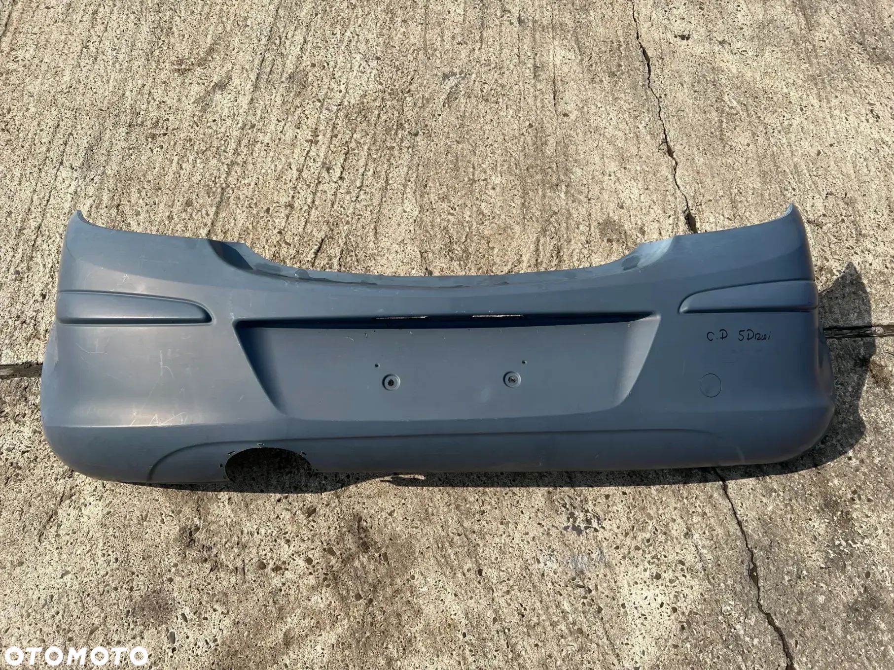 Zderzak tylny tył Opel Corsa D 5-drzwi - 1