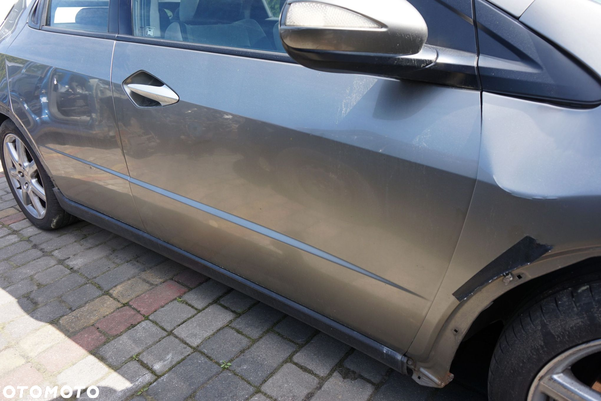 DRZWI PRZEDNIE PRAWE CIVIC VIII 5D HB NH701M  SZARY HONDA 2006-2010 - 4