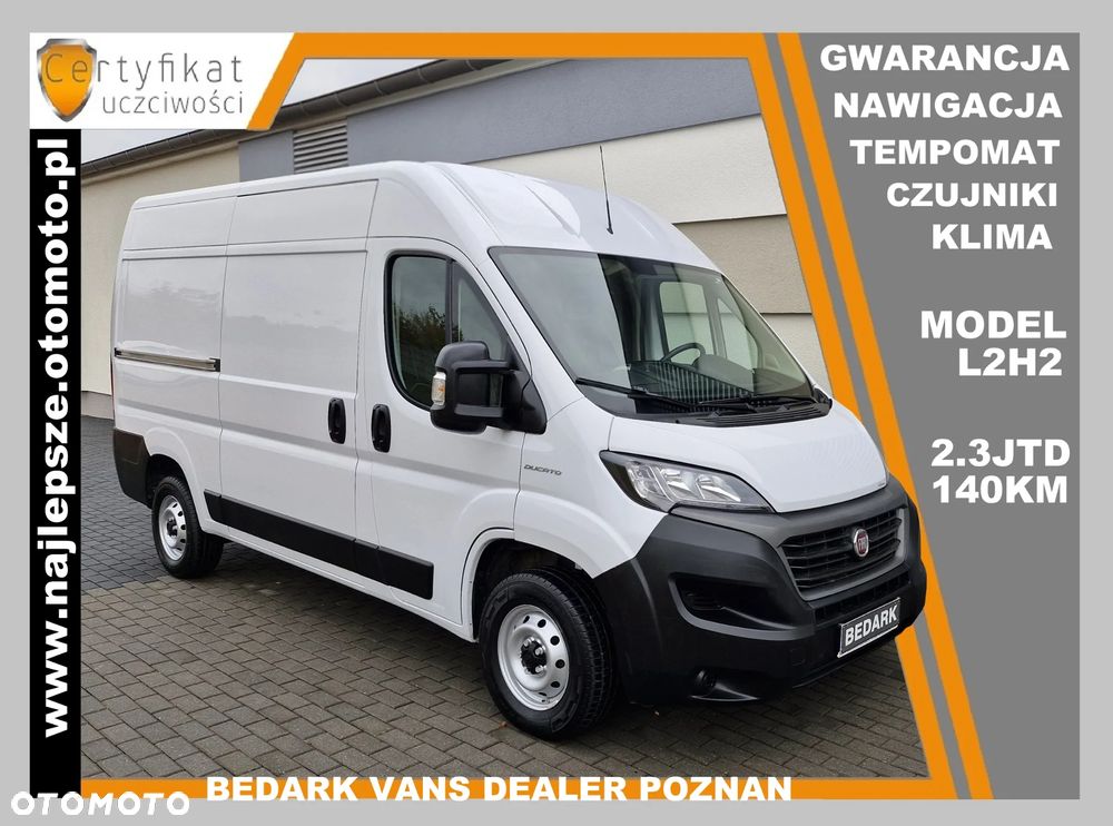 Fiat Ducato, L2H2, Nawigacja, tempomat, klima, czujniki