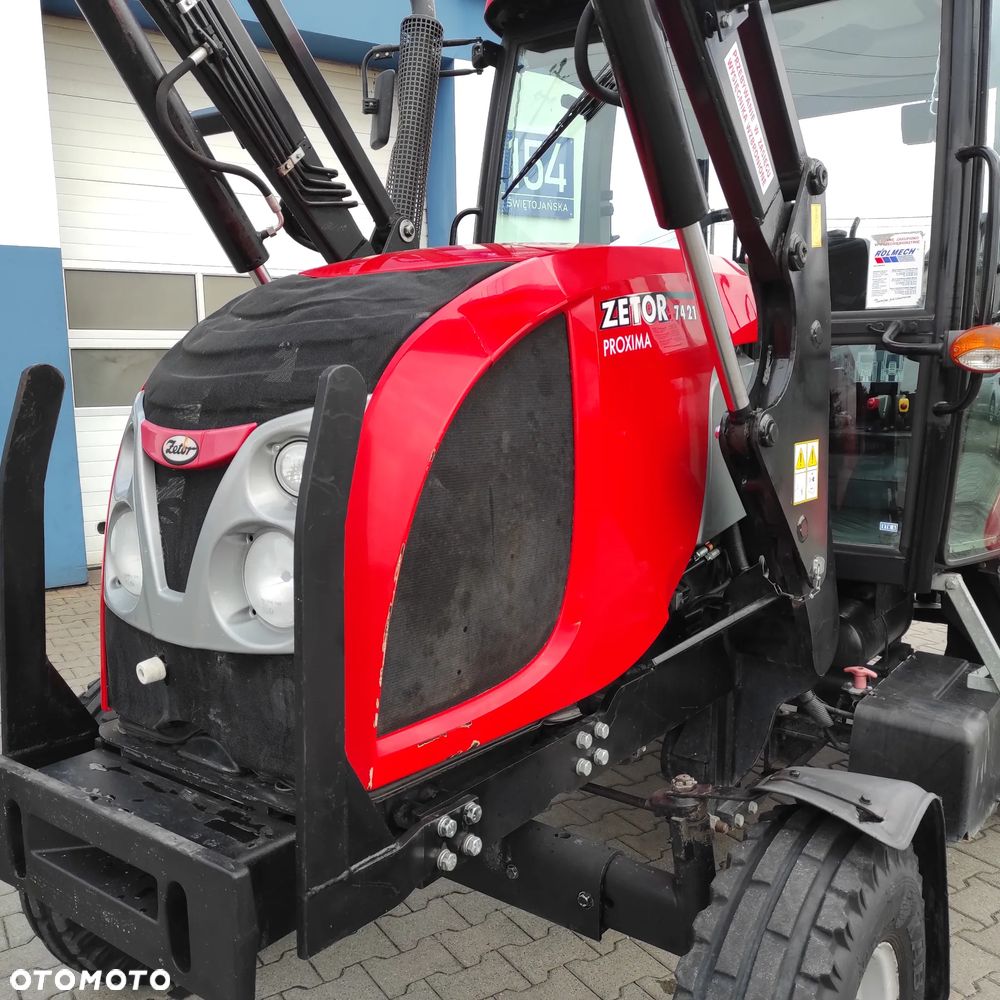 Zetor Proxima 7421 Ładowacz TUR + Łyżka + Krokodyl Krajowy 72 KM - 15