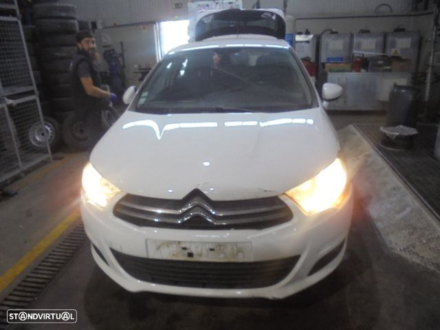 Carro MOT:  9HP CXVEL: 20DP72 CITROEN C4 2 2013 1.6HDI 92CV 5P BRANCO DIESEL - 1