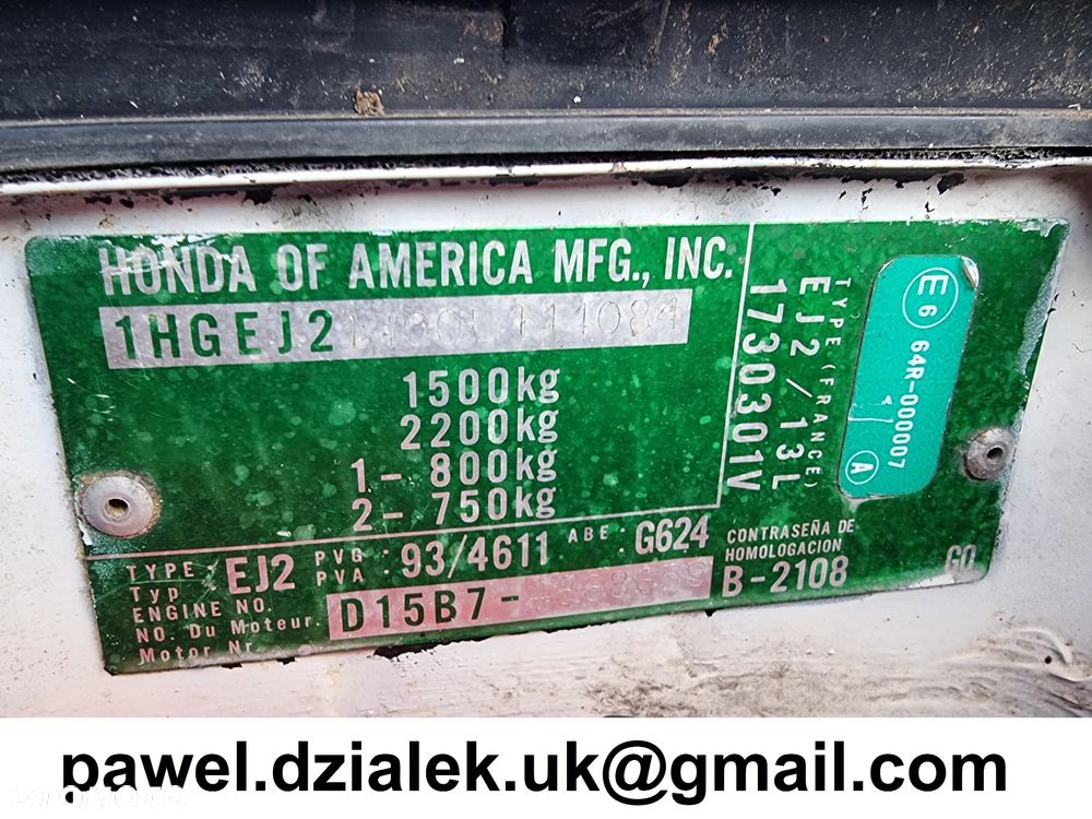 Honda Civic 1.5 LSi - 7