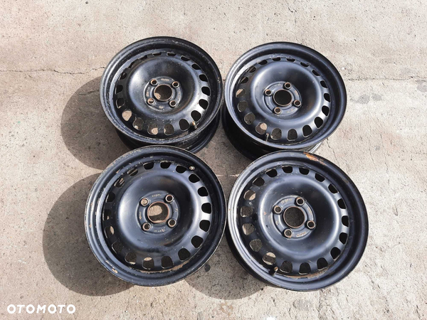 Oryginalne felgi stalowe OPEL CORSA 14" 4x100x56,6 ET 39