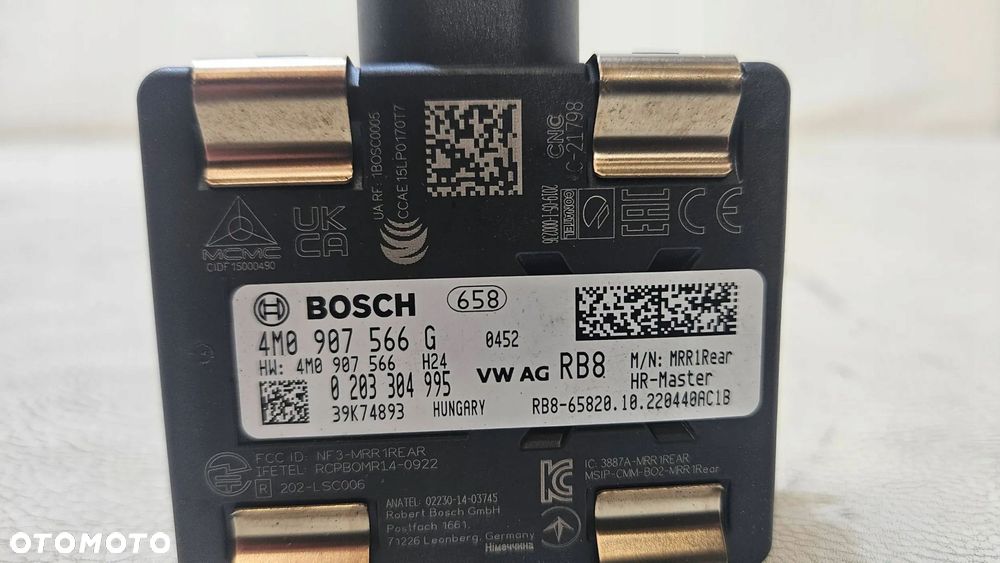 radar distronic acc czujnik vw skoda seat porsche bentley 4m0907566g nowy - 6