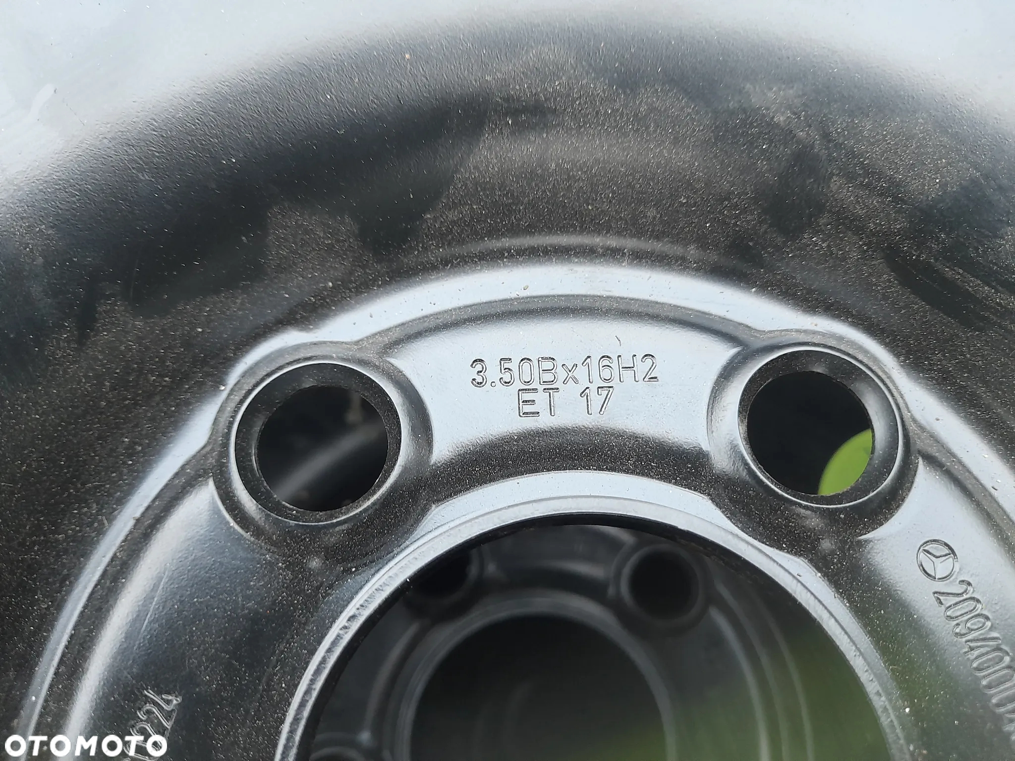 Koło dojazdowe Mercedes Audi 16" A2094000402 Continental - 2