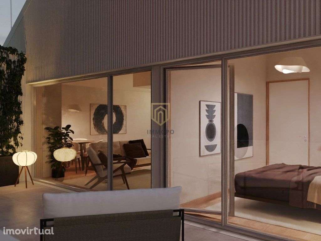 T1 com Mezanine com vistas para o rio em Vila Nova de Gaia - Grande imagem: 5/19