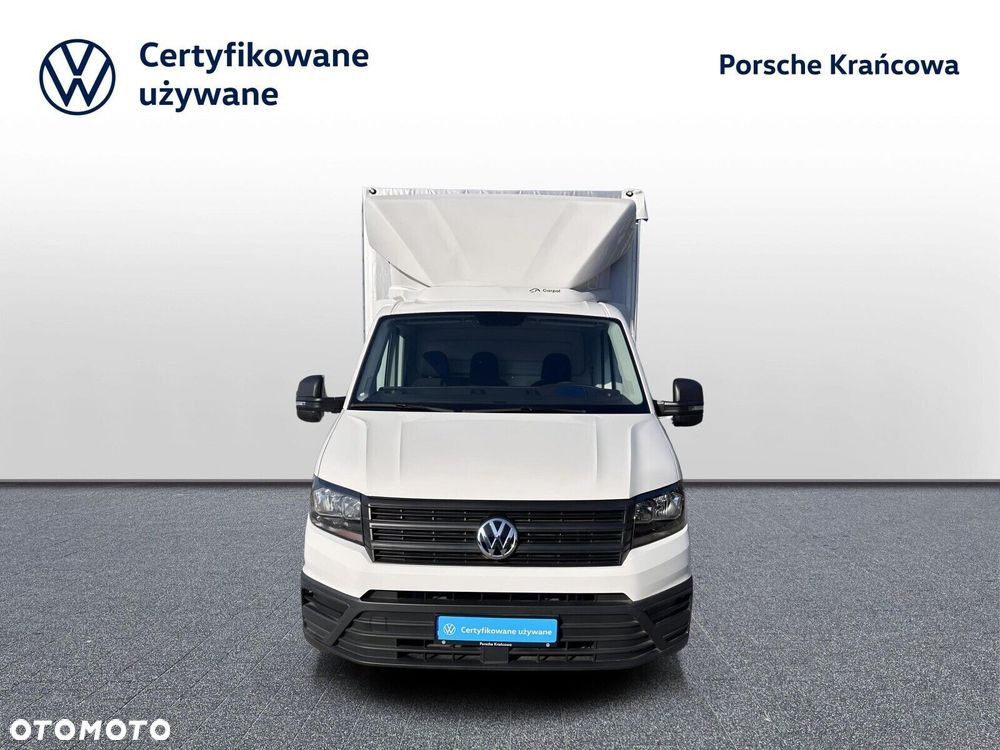 Volkswagen Crafter Crafter 35 Podwozie z pojedynczą kabiną silnik: 2,0 l TDI EURO VI-e SCR 103 kW / skrzynia biegów: Przedni napęd manualna 6-biegowa rozstaw osi: 4490 mm - 8