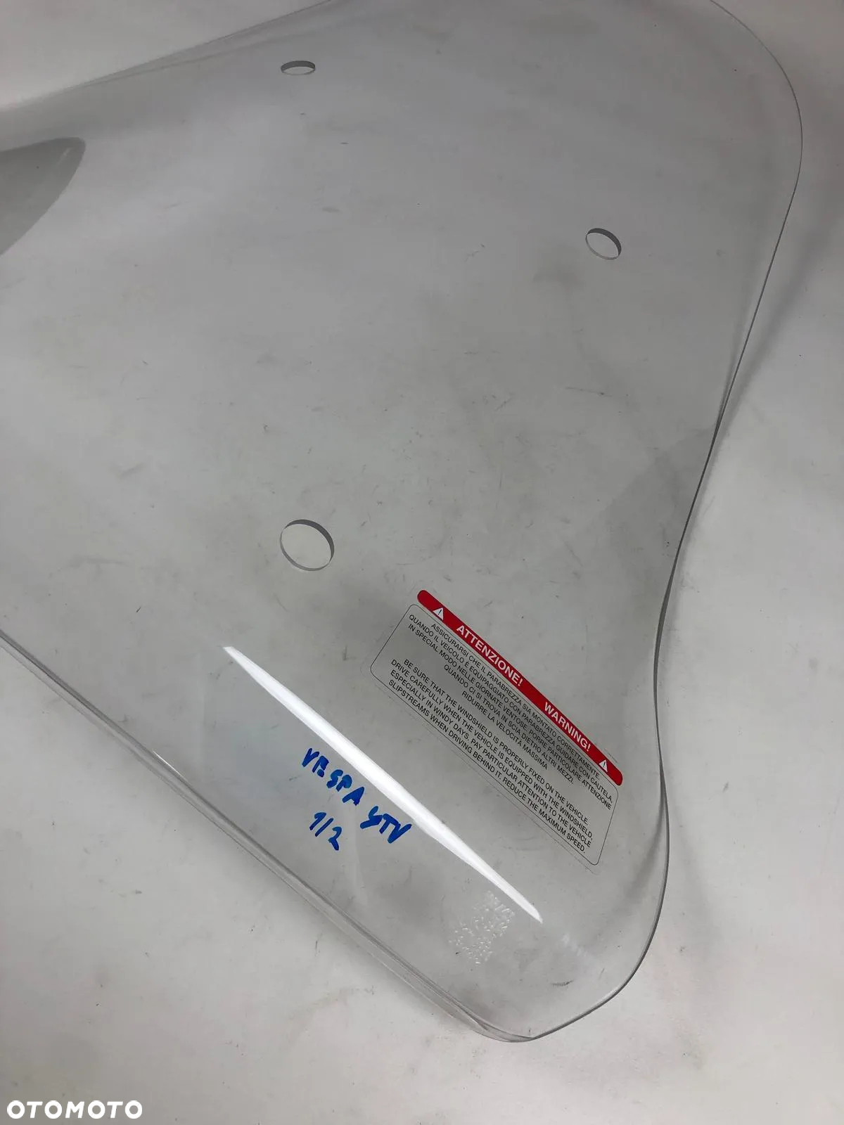 Piaggio Vespa GTV 125 300 19- Sei Giorni Wysoka Szyba Owiewka Osłona - 6