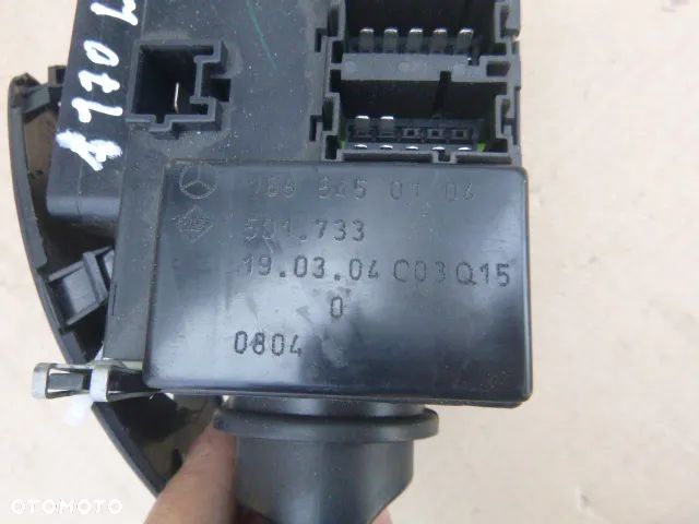 PRZEŁĄCZNIK ŚWIATEŁ MERCEDES A KLASA W168 LIFT - 5