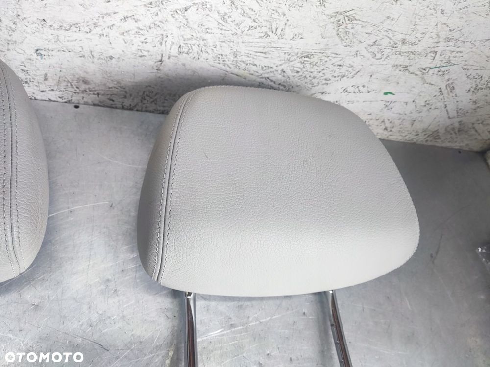 MERCEDES C KLASA W204 LIFT ZAGŁÓWEK FOTELA PRZÓD SKÓRA JASNA - 7