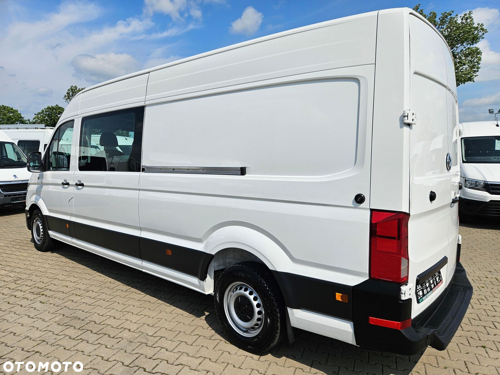 Volkswagen Crafter L3H2 *99999zł NETTO* Brygadówka 6 osób 2.0TDi/140KM - 13